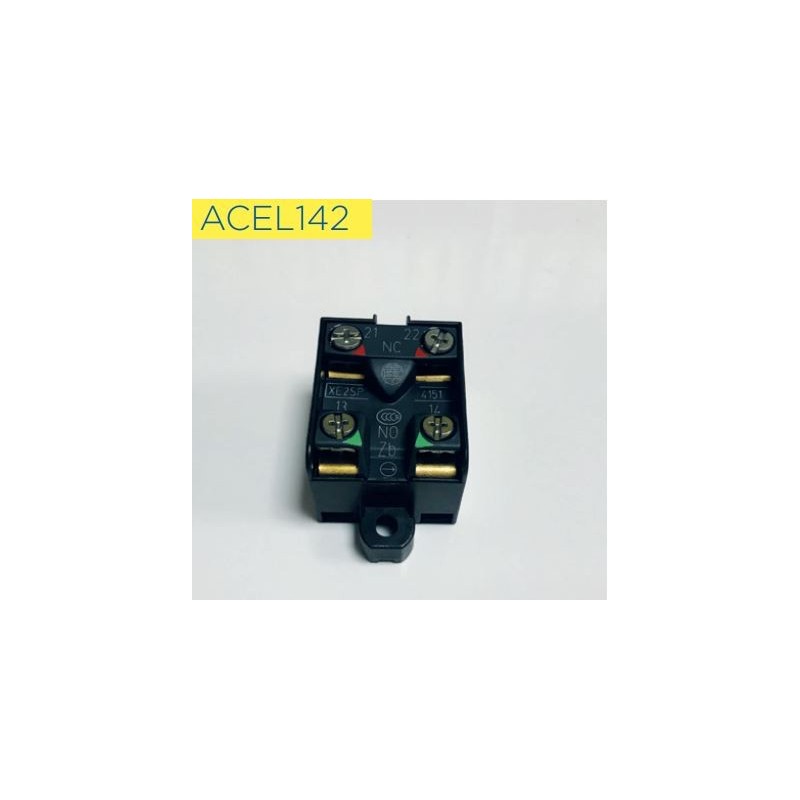 CONTACTO AUXILIAR PEDAL AMARILLO
