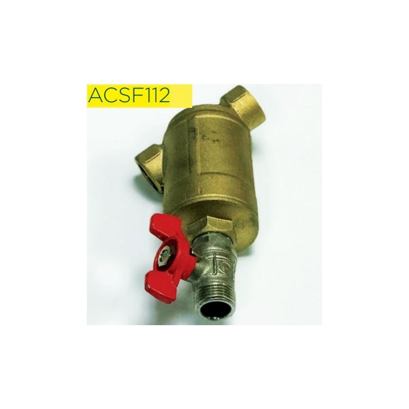 FILTRO METALICO AUTOLIMPIABLE CON LLAVE