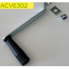 MANIVELA RECTA GIRATORIA ROSCADA M12