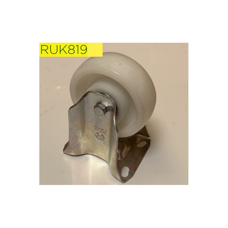 RUEDA 100 x 35 POLIAMIDA BCA HORQ. FIJA