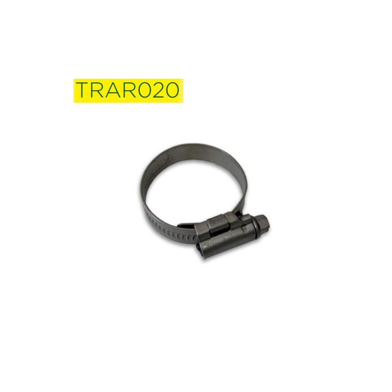 ABRAZADERA METÁLICA 25-40 INOX W4 REFORZADA