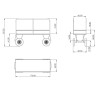 Andamio manual "Percha baja"