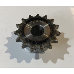 Piñón 1/2 Z-15 eje 19mm c/chaveta