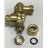 Portaboquilla simple con antigota orientable