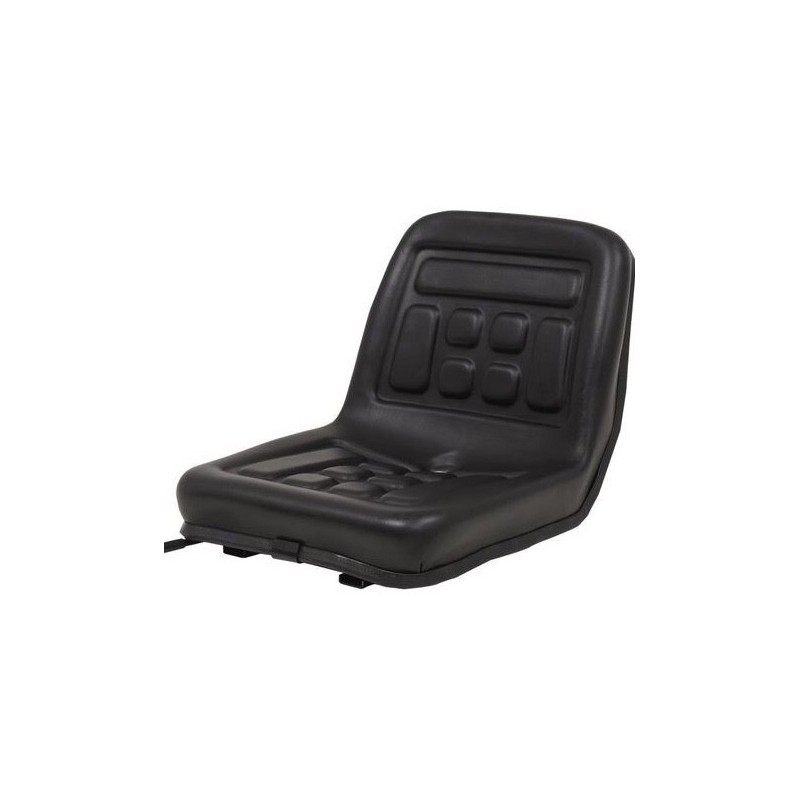 Asiento con suspensión y reposabrazos