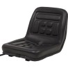 Asiento con suspensión y reposabrazos