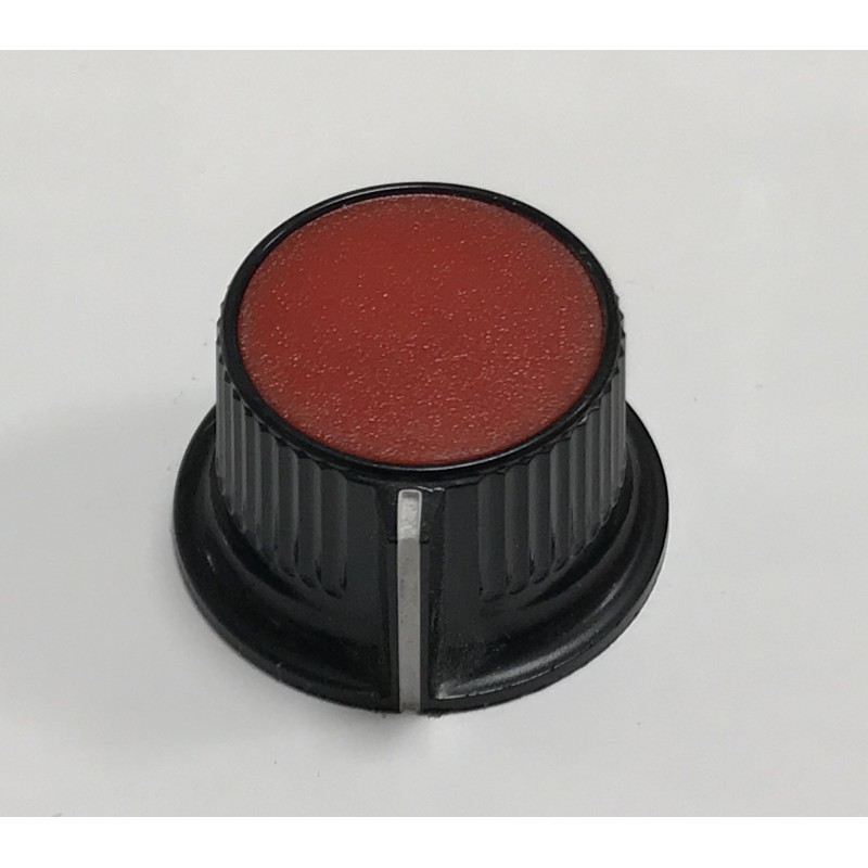 Botón rojo potenciómetro