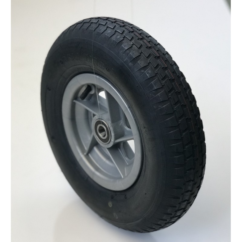 Rueda 400.8 C/R bolas nylon gris Deli