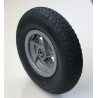 Rueda 400.8 C/R bolas nylon gris Deli