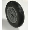 Rueda 350.8 C/R agu. nylon impinchable gris