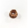 Tuerca 8 mm cobre escape