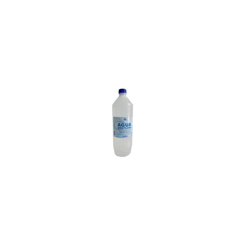 Garrafa agua destilada para baterías 1 litro