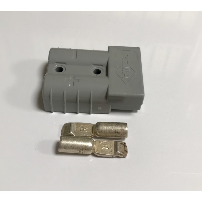 Conector de carga rápido gris 50 A