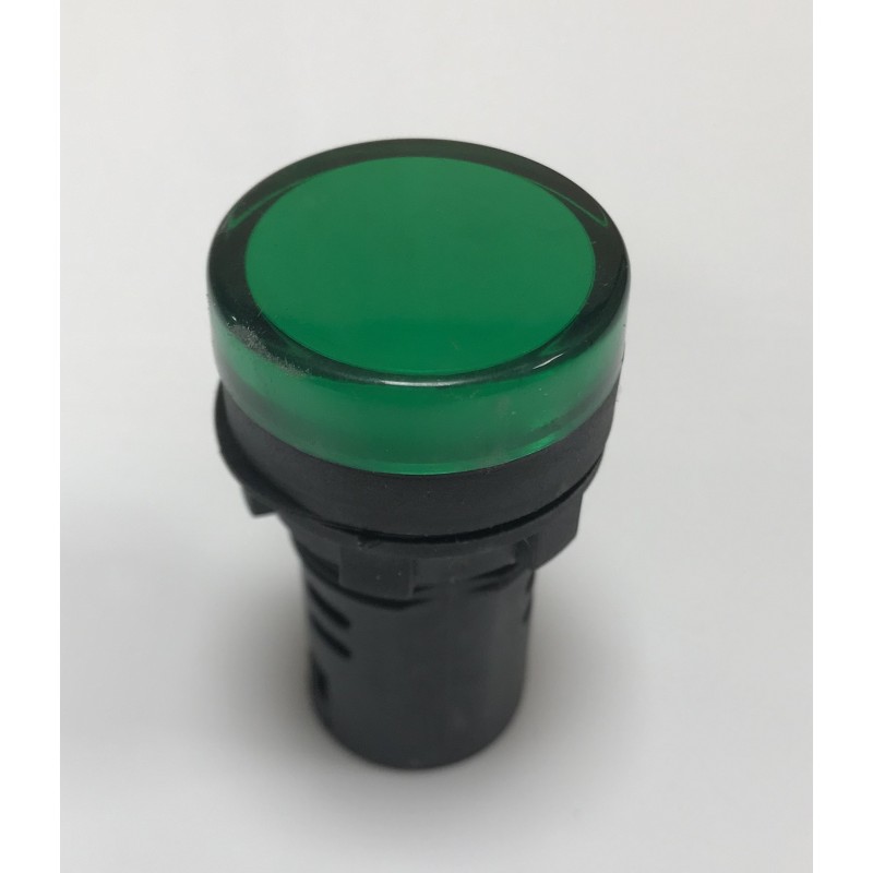 Led verde 22 mm 12 v TZ
