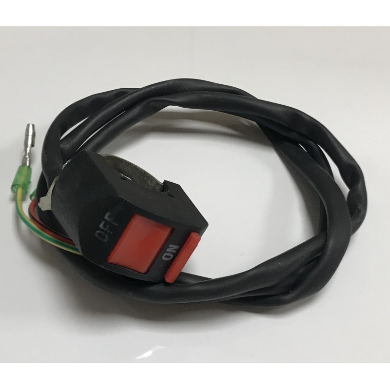 Pare de máquina con cable