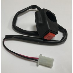 Pare eléctrico pulsador botón