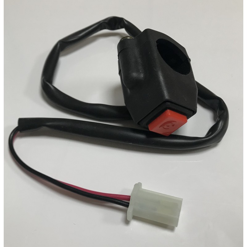 Pare eléctrico pulsador botón