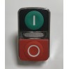 Pulsador marcha- paro luminoso doble 24 V