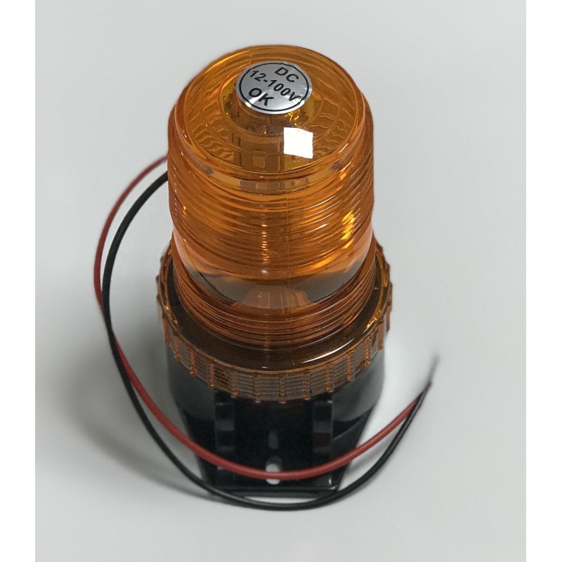 Rotativo led 12 V naranja