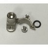 Abrazadera 1/4 para barra inox