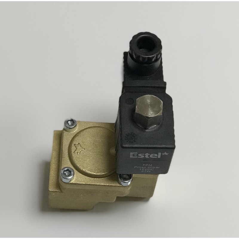 Electroválvula agua 1/2 " 12v