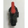 Llave PVC 3 vías 1"1/4 M-H